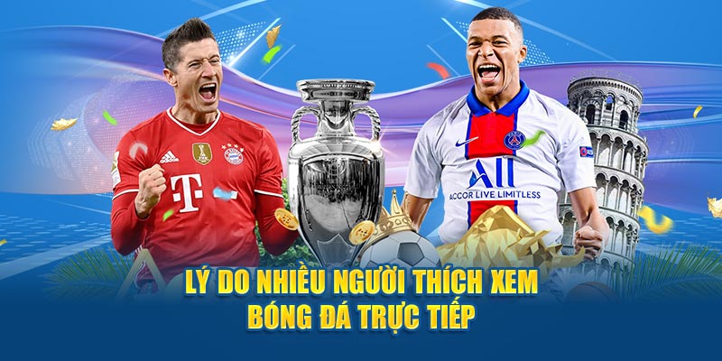 Lý do nhiều người thích xem bóng đá trực tiếp